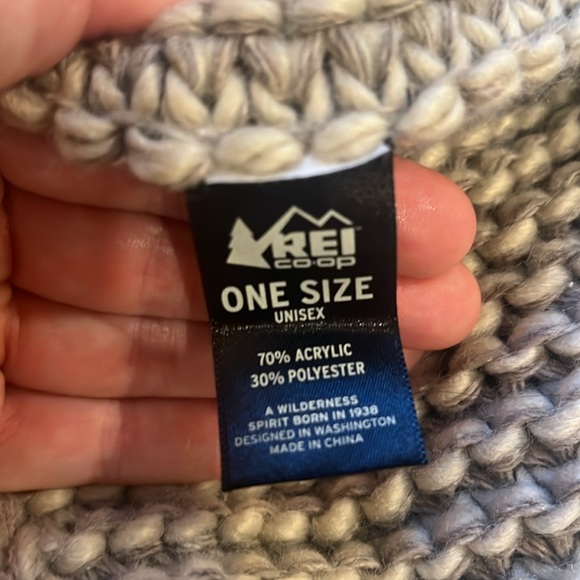 REI Unisex ALPACA MARLED Wallace lake scarf - Picture 6 of 6